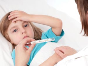 remedios fiebre en niños
