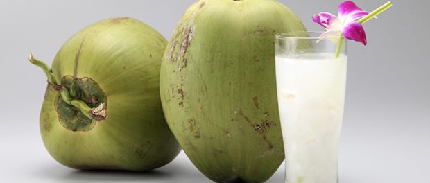 Agua de coco para el dengue