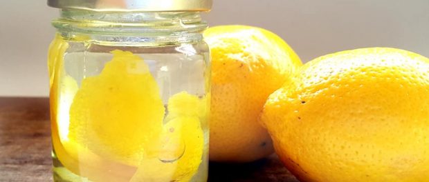 como hacer extracto de limón