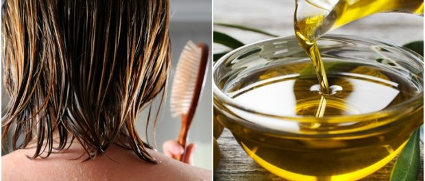 aceite de oliva para el cabello